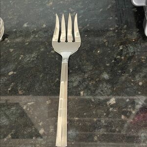 Retroneu Infinite 18/8 Stainless Steel Serving Fork - Silver NEW